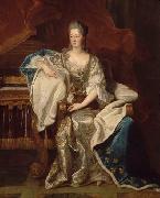 Hyacinthe Rigaud Portrait of Marie Anne de Bourbon France oil painting artist